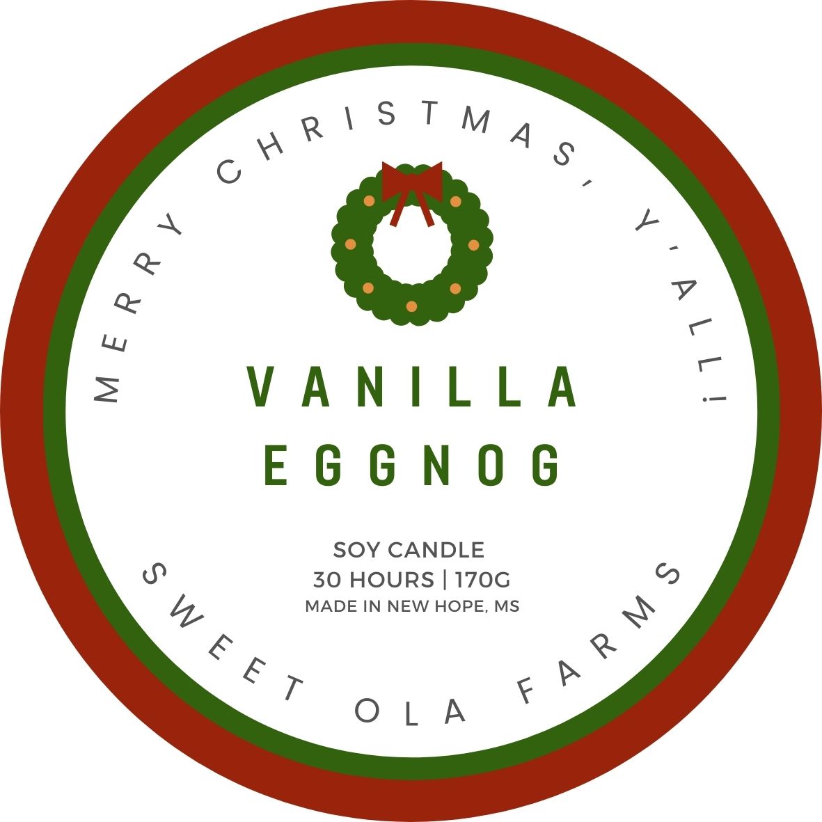 Vanilla Eggnog