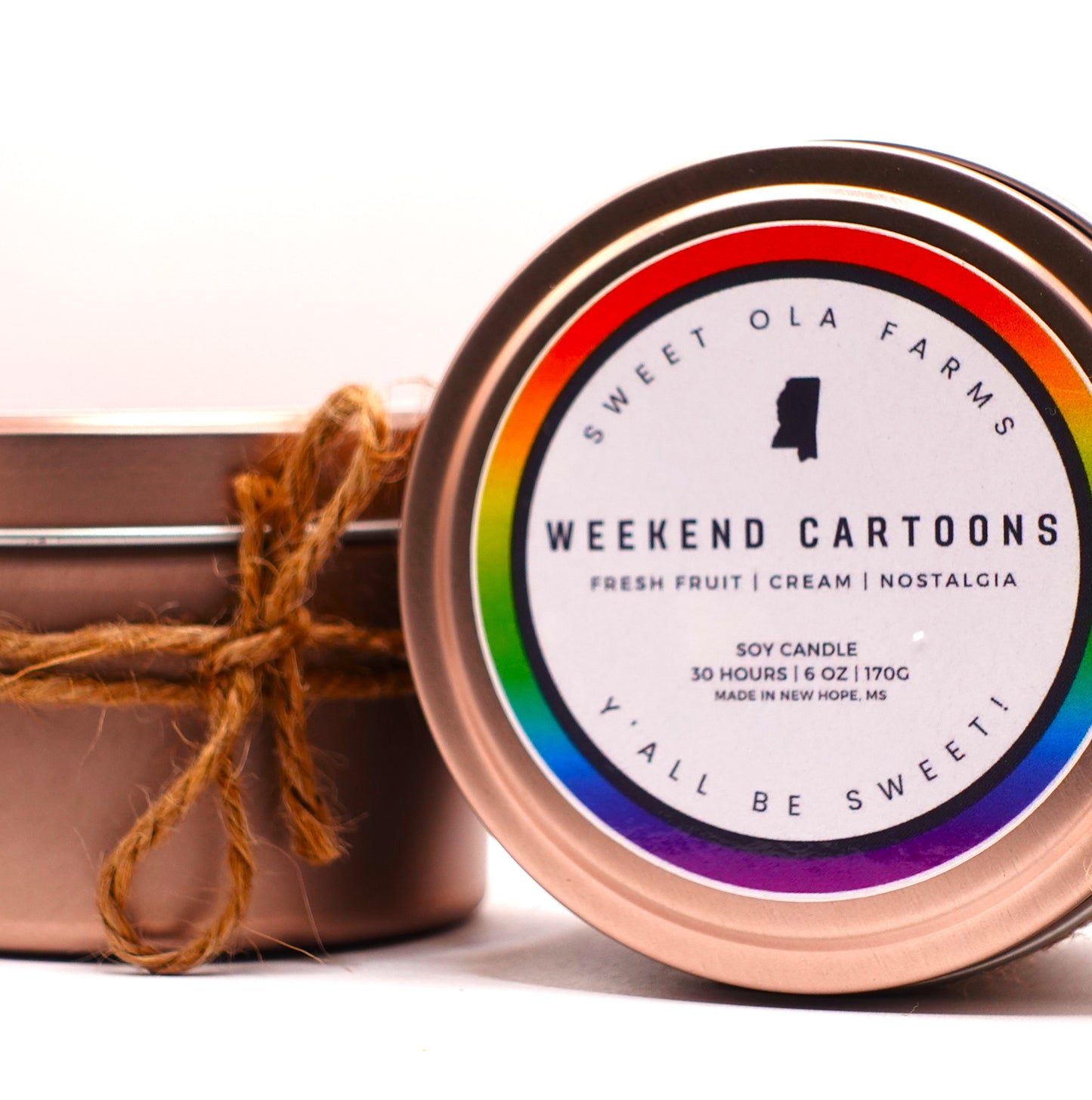 Weekend Cartoons - Hand Poured Soy Candle